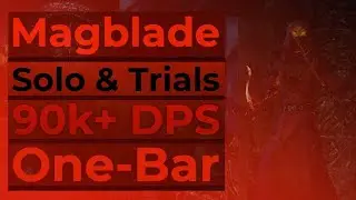 ESO Magicka Nightblade One Bar Build: Beginner Friendly Magicka DPS For Solo & Trials (aka Magblade)