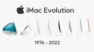 iMac Evolution 1976 - 2022 | Apple Evolution |
