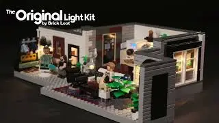 LED Lighting Kit for LEGO Queer Eye – The Fab 5 Loft set 10291