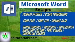 MICROSOFT WORD I COMPLETE TUTORIAL I DAY