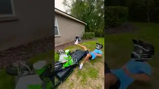 Treadmill Wheelie Training FAIL😂