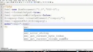 How to write XML data/ XML file with the help of PHP.