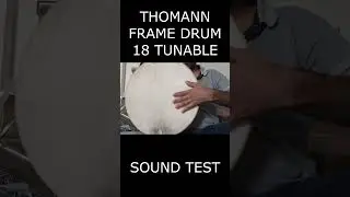 THOMANN FRAME DRUM TUNABLE sound demo  #drums #thomann #framedrum #percussion #music #drummer