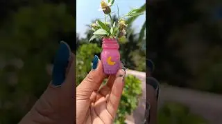 mini and cute bottle painting 