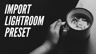 How To Import Presets In Lightroom | Easy Method