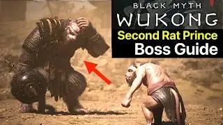 Black Myth Wukong: How to Get to Second Rat Prince (Defeat Boss Guide) King of Flowing Sands
