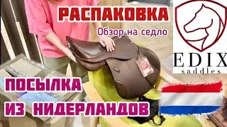 Обзор на седло EDIX Alydar: распаковка посылки | Безленчиковое седло
