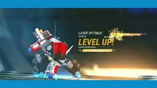 Transformers: Earth Wars autobot Laser Optimus 3star upgrade level 10 to 20