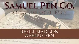 How To Change Your Refill In Your Madison Avenue Pen