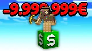 Je dois survivre sur un Bloc d'Argent dans Minecraft..