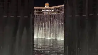 Fountains of Bellagio 😍 | Las Vegas getaway 2024 #shorts