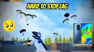 Hard to Stop Lag in Pubg Mobile 2.1 🥵 | Redmi Note 9 🔥