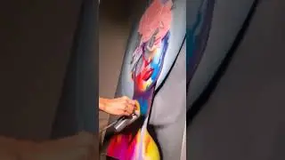 Live Mural Painting, Airbrush, Miami
