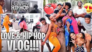 LOVE & HIPHOP VLOG Ft. YANDY & MENDC (CRAZY) 💜 + COOKING W/ QUEEN 👑