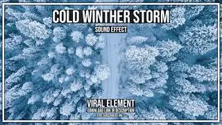 Cold Winther Storm sound effect [HQ]
