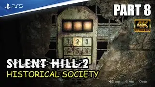 Silent Hill 2 Remake Gameplay Walkthrough Part 8 - Historical Society (4K PS5) No Commentary