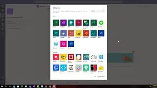 11 Adding New Tabs to Channels in Microsoft Staff Teams (2020)