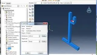 1.m) Abaqus Basics - Apply a Load