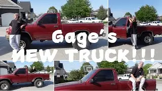 Gage Got A TRUCK!!