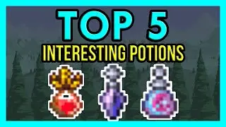 TOP 5 Most Interesting Potions in Terraria 1.4