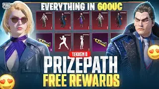 😱TEKKEN 8 PRIZE PATH OPENING FREE REWARDS BGMI AND PUBG