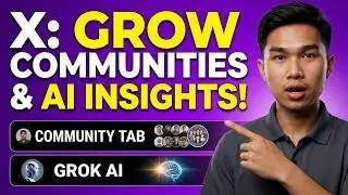 X: Building Communities and Insights with the Community Tab and Grok AI
