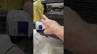 The Proper Way to Paint Your Condenser or Radiator #detailing  #ericthecarguy