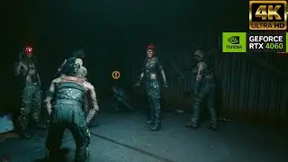Cyberpunk 2077 - Second Conflict / Side Meredith Stout (Not free Brick) [4K60FPS PC]