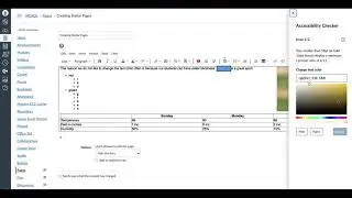 Accessibility Checker in New Rich Content Editor