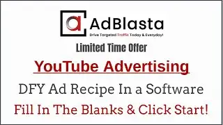 Done For You YouTube Ads Recipe In a Software (PPC)
