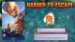 TO ALL SUN USER'S - HARDER TO ESCAPE THIS NEW 60% SLOW EFFECT SKILL 2 AND SUN ULTIMATE IS BACK!!💀🤔