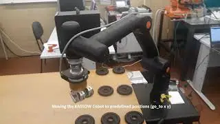 TCP/IP Client and Server for a Kassow Cobot equipped with a Barrett Hand