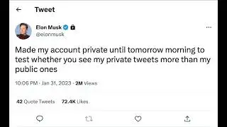 I Told AI To Write A Rap Song About Elon Musk Going Private On Twitter 😂