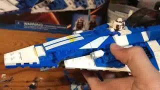 Lego plo koons star fighter review