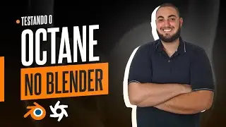 🔴Testando o Octane Render no Blender (100% grátis)