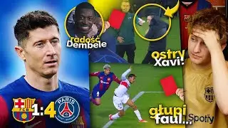 FC Barcelona ODPADA z LM! Wściekły Xavi WYRZUCONY z boiska! BEZMYŚLNE FAULE Cancelo i Araujo...