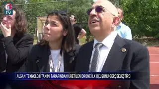 Algan Teknoloji Takımı Tarafından Üretilen Drone İlk Uçuşunu Gerçekleştirdi