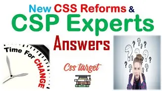 New CSS Reforms and CSP Experts Analysis 2021-2022 | Latest News About CSS | CSS | PMS