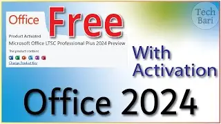 Install and Activate MS Office 2024 for free | MS Office #msoffice #windows