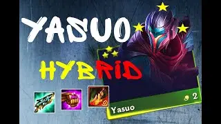 TFT: YASUO 3 Star Hybrid ⭐⭐⭐ | LoL TFT Set 8