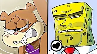 Sandy X Spongebob 『Comic Dub』