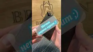 Копия круче оригинала Hermes&Britsyn #изделияизкожи #wallet #ручнаяробота #leathercraft