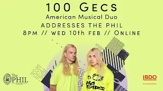 Honorary Patronage of 100 gecs