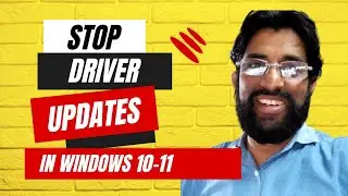 how to stop driver update in windows 10 and windows 11 in x360 (case study)