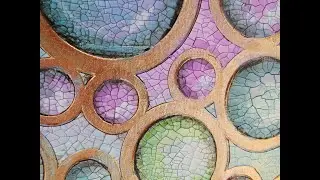 Easy Crackle Texture Background Tutorial
