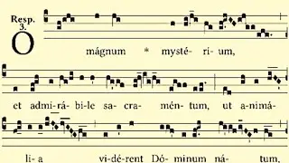 O magnum mysterium