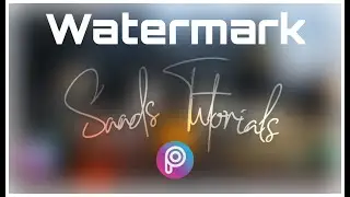 PicsArt Watermarks | How To Create Custom Watermarks | Logo Design 2019