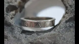 Wie man einen Coinring/ Münzring macht 500 Tage später