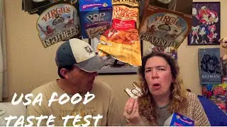 TRYING AMERICAN FOOD  🕶
