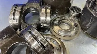 Китайский насос  K3V112 |Развалился после 500 моточасов . Отзыв, мнение .